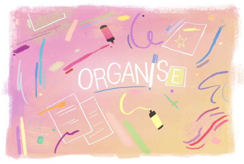 Organise illustration