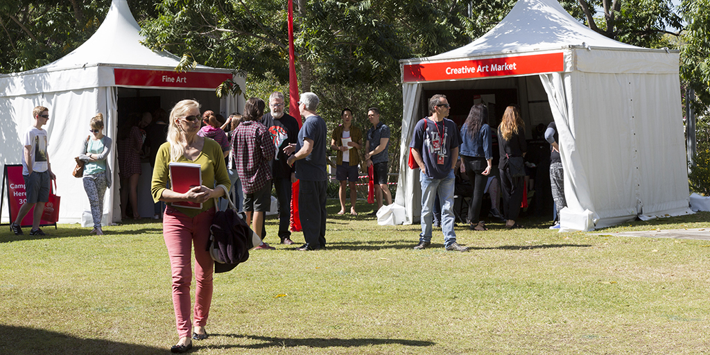 Griffith University Open Day at QCA, South Bank.
